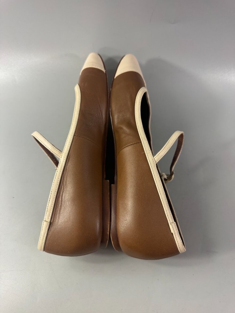 alohas Agate Retro Tan Ballet Flats, Size 39, US 8 - Picture 8 of 16